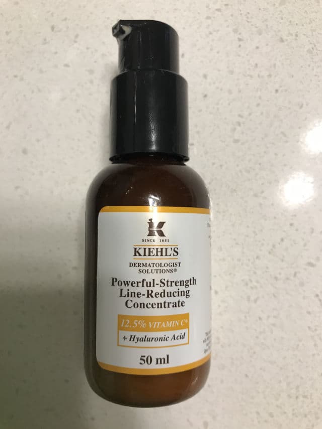 Kiehl's Powerful Strength Line Reducing Concentrate review photo by Glowyforever