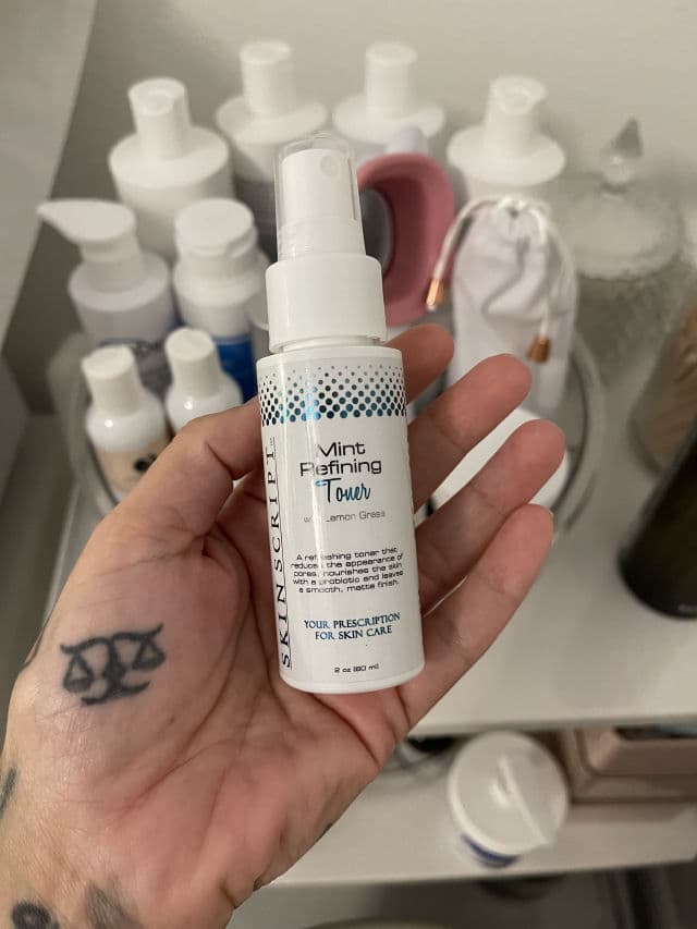 Skin Script Refining Mint Toner review photo by orlandoesthetician