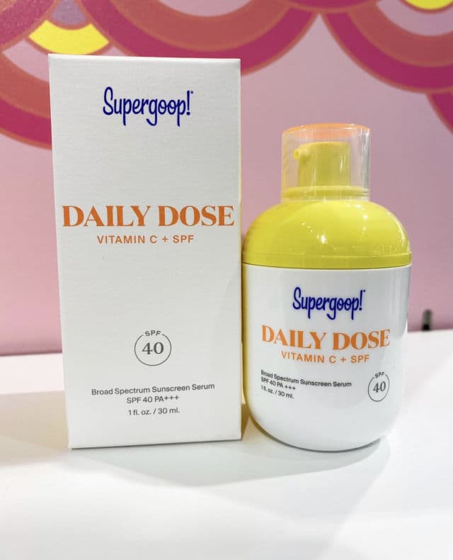 Supergoop! Daily Dose Vitamin C + SPF 40 Serum review photo by orlandoesthetician