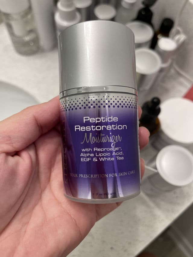 Skin Script Peptide Restoration Moisturizer review photo by orlandoesthetician