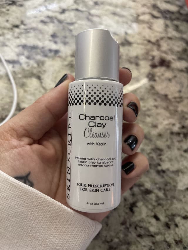 Skin Script Charcoal Clay Cleanser review photo by orlandoesthetician