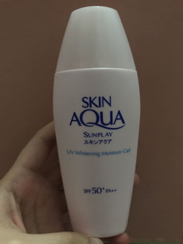 Sunplay Skin Aqua UV Whitening Moisture Gel SPF50 PA++ review photo by panajahra
