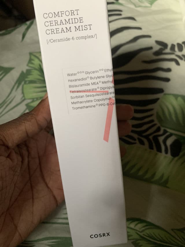 COSRX Balancium Comfort Ceramide Cream Mist review photo by parrist