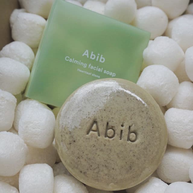 Abib Calming Facial Soap - Heartleaf Stone review photo by peiskincare
