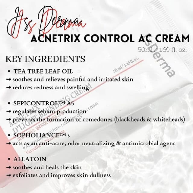 J'sDerma Acnetrix Blending Cream review photo by peiskincare