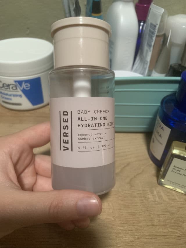 Versed Baby Cheeks All-In-One Hydrating Milk Toner  review photo by phosphorousmoon