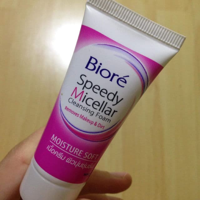 Biore Speedy Micellar Cleansing Foam Moisture Soft review photo by pickthatskincare