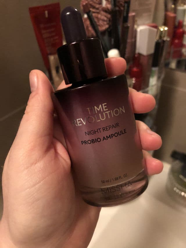 MISSHA Time Revolution Night Repair Probio Ampoule review photo by pickyradka