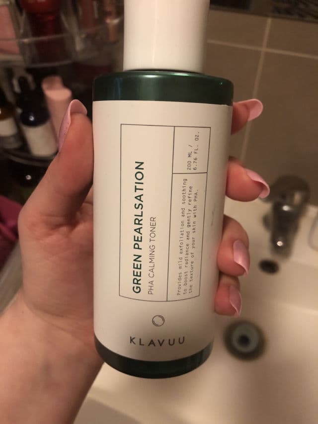 Klavuu Green Pearlsation PHA Calming Toner review photo by pickyradka