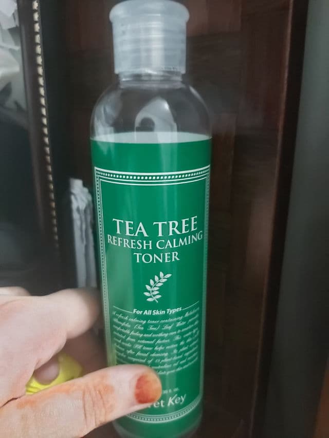 SECRET KEY Tea Tree Refresh Calming Toner review photo by pickyruh