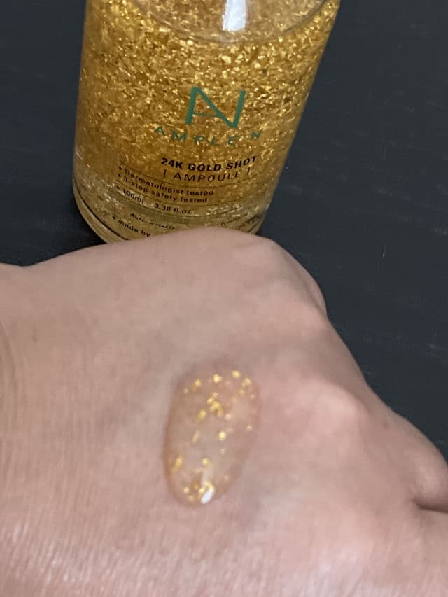 AMPLE:N 24K Gold Shot Ampoule review photo by pickywahine