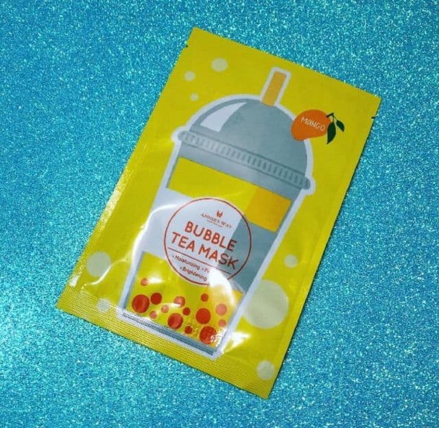 Annie's Way Bubble Tea Mask - Mango review photo by pratistha