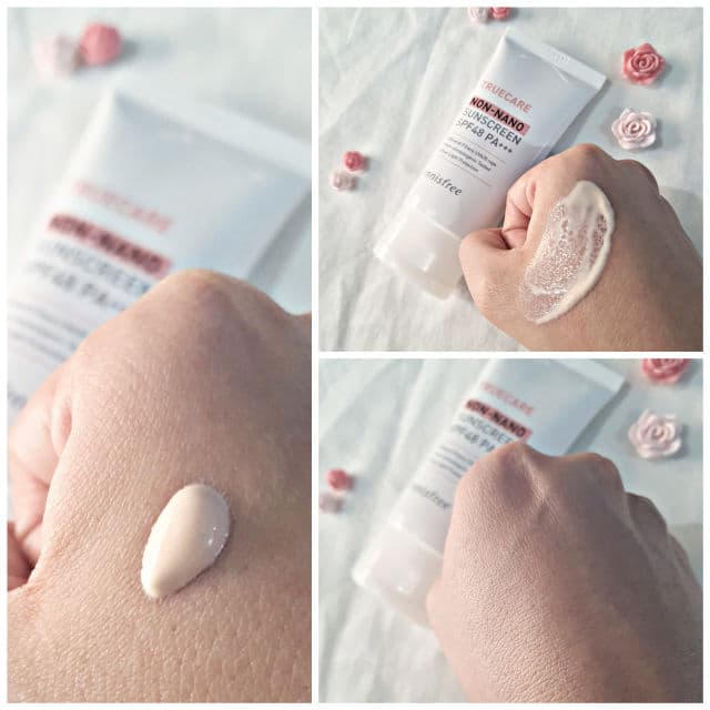 INNISFREE Truecare Non-Nano Sunscreen SPF48 PA+++ review photo by prisci