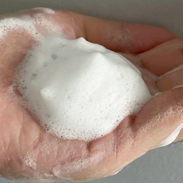 Lagom Cellup Micro Foam Cleanser review photo by pristine
