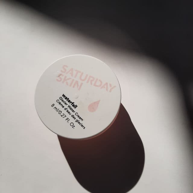 Saturday Skin Waterfall Glacier Water Cream review photo by pristine