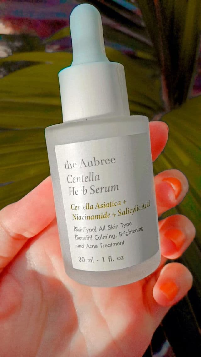 the Aubree Centella Herb Serum review photo by putriberliaaaan