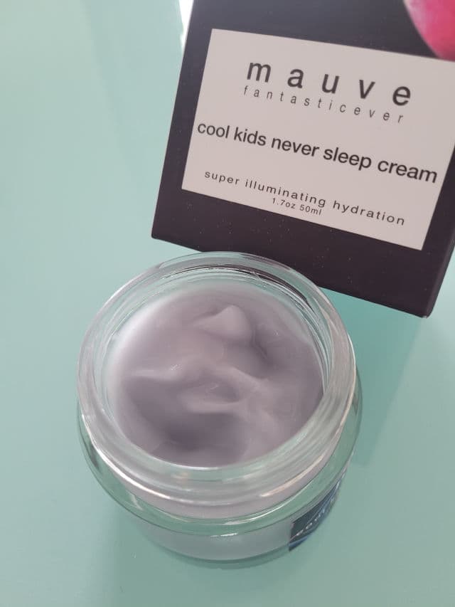 MAUVE FANTASTIC EVER Cool Kids Never Sleep Cream review photo by pxreviews