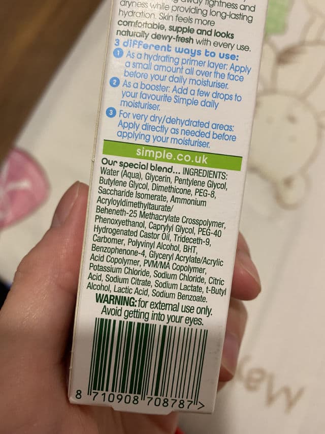 Simple Water Boost Hydrating Booster review photo by py2222