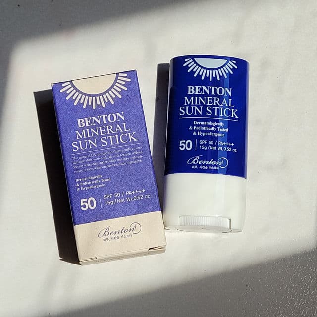 BENTON Mineral Sun Stick SPF50+/PA++++  review photo by pyskhim