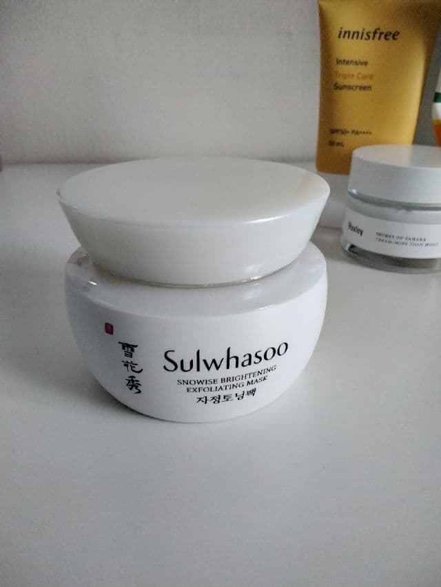 Sulwhasoo Snowise Brightening Exfoliating Mask review photo by pyskhim