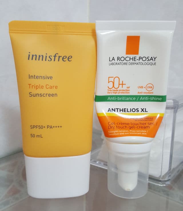 INNISFREE Intensive Triple Care Sunscreen SPF50+ PA++++ review photo by pyskhim