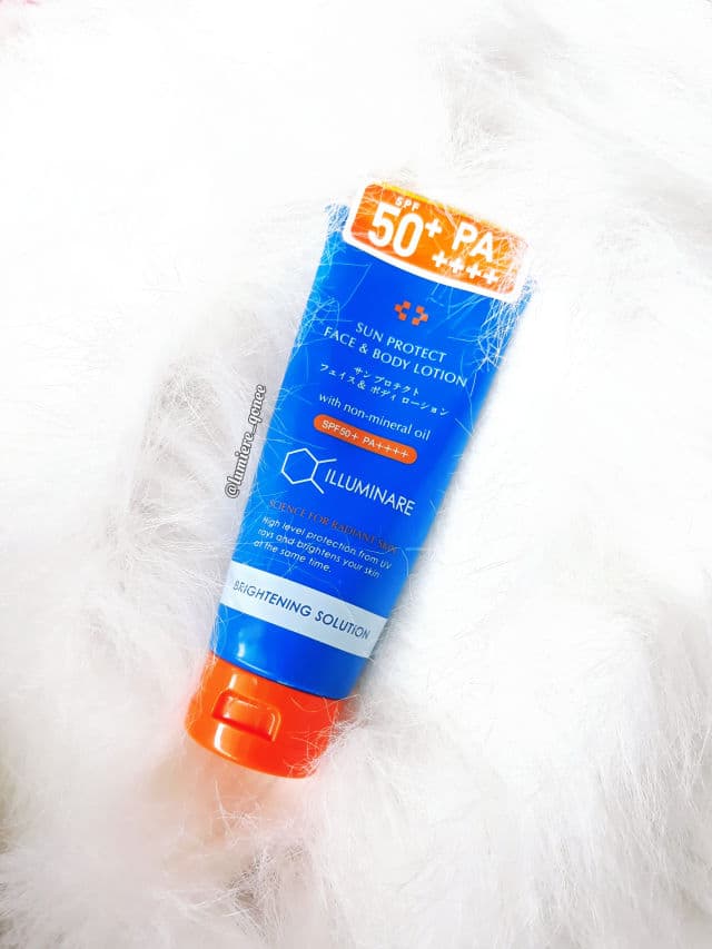 ILLUMINARE Sun Protect Face & Body Lotion SPF 50+ PA++++  review photo by qonee