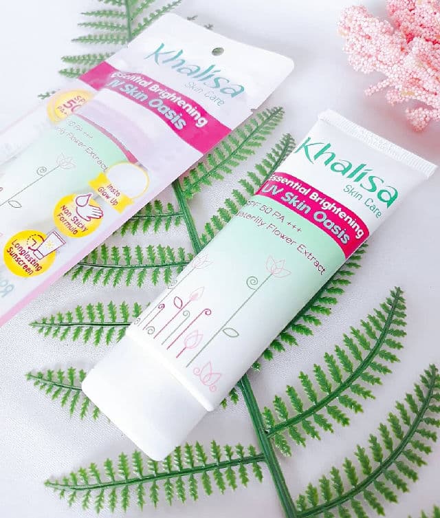 Khalisa Essential Brightening UV Skin Oasis SPF 50 PA +++ review photo by qonee