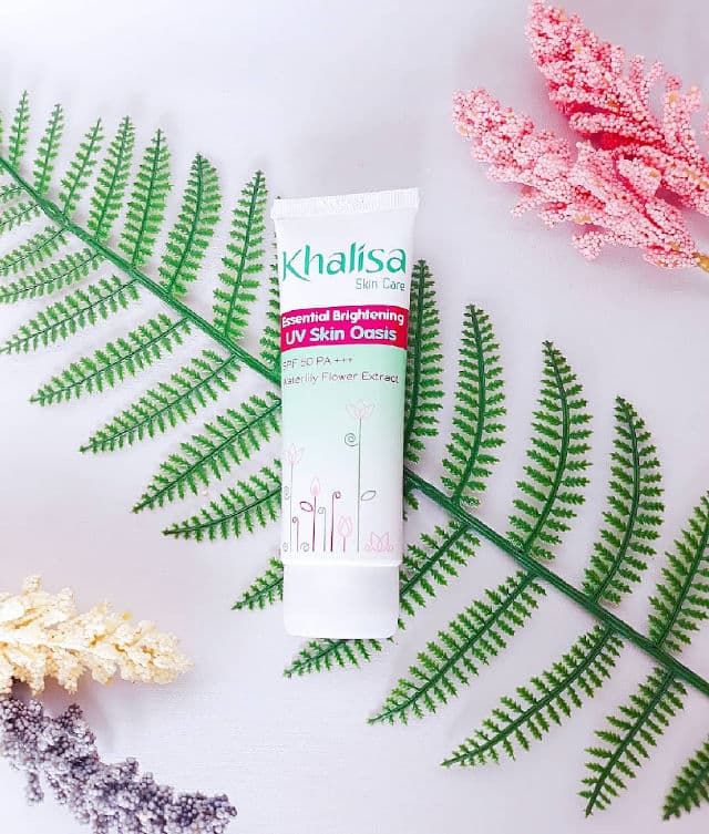 Khalisa Essential Brightening UV Skin Oasis SPF 50 PA +++ review photo by qonee