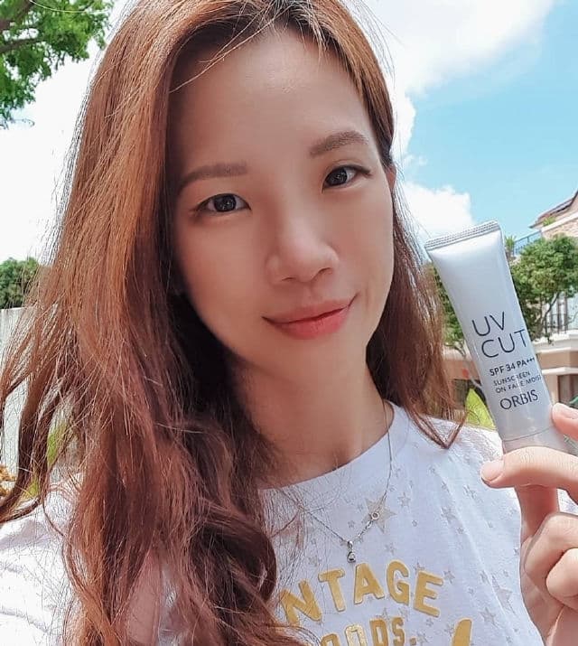 Orbis Sunscreen on Face Moist review photo by rebeccaxseah