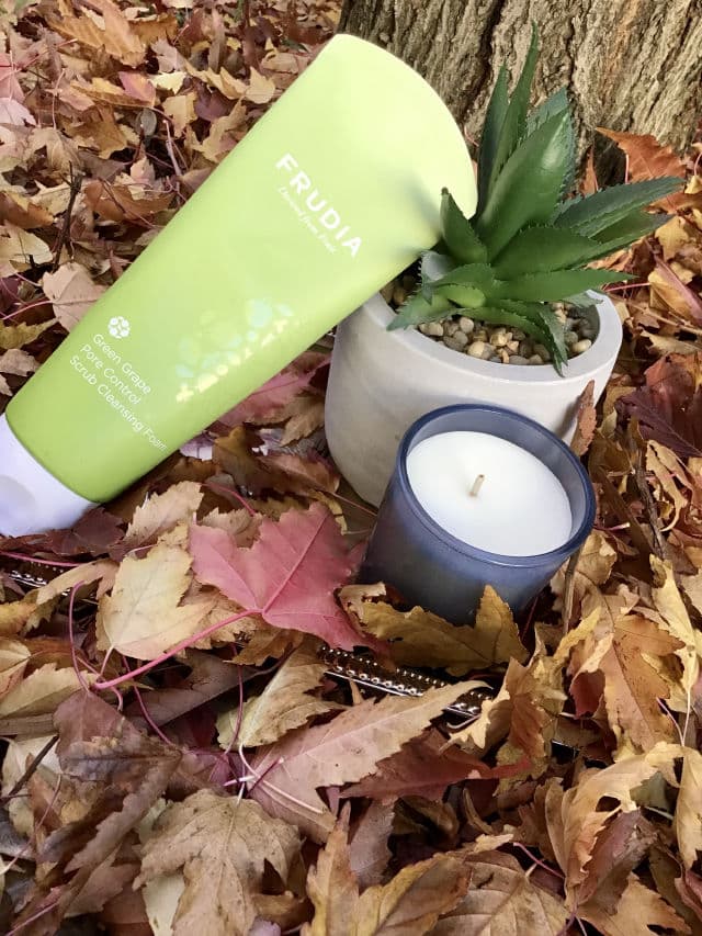 Frudia Green Grape Pore Control Scrub Cleansing Foam review photo by remedyforbeauty