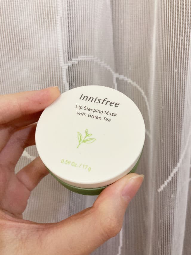INNISFREE Green Tea Lip Sleeping Mask review photo by rennielelee