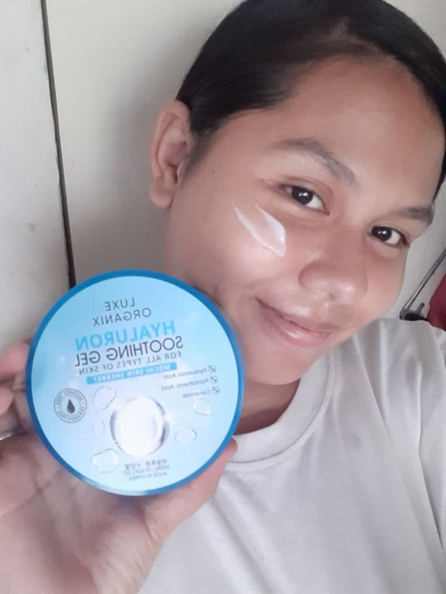Luxe Organix Hyaluron Soothing Gel review photo by ricalynlacaba