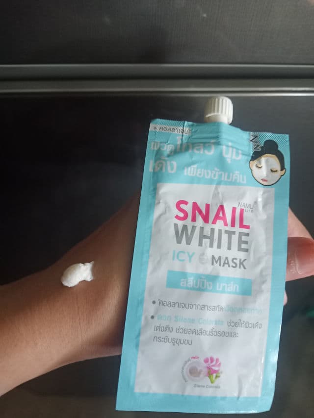 Snail White Icy Mask review photo by Unnily