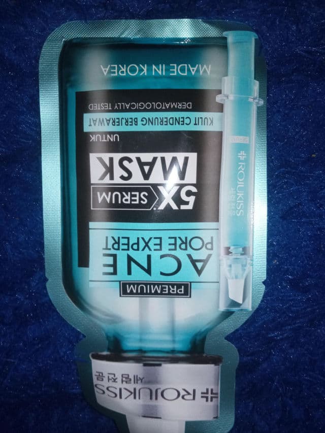 Rojukiss Acne Pore Expert 5X Serum Mask review photo by rikaizatul