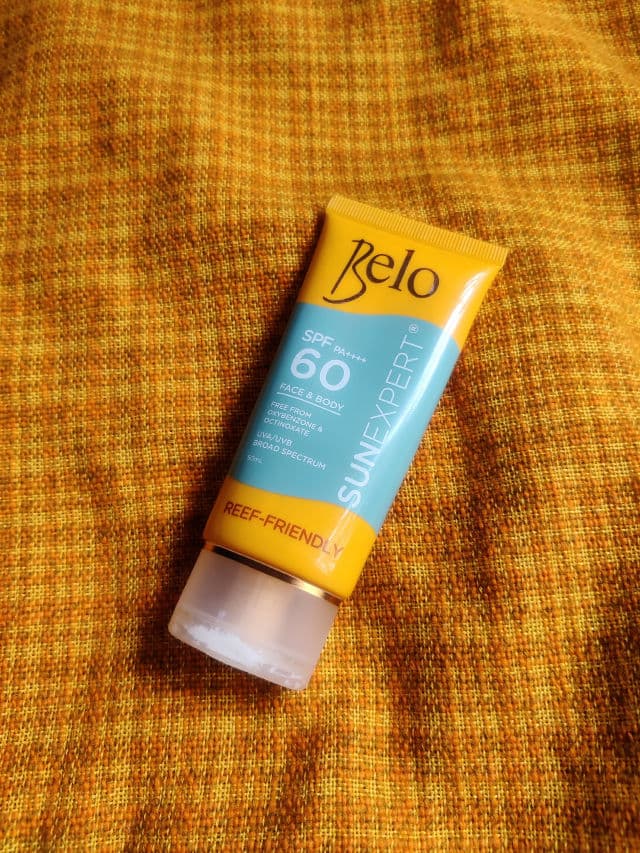 Belo Essentials SunExpert Reef-friendly Sunscreen SPF 60+ PA++++ review photo by riohila