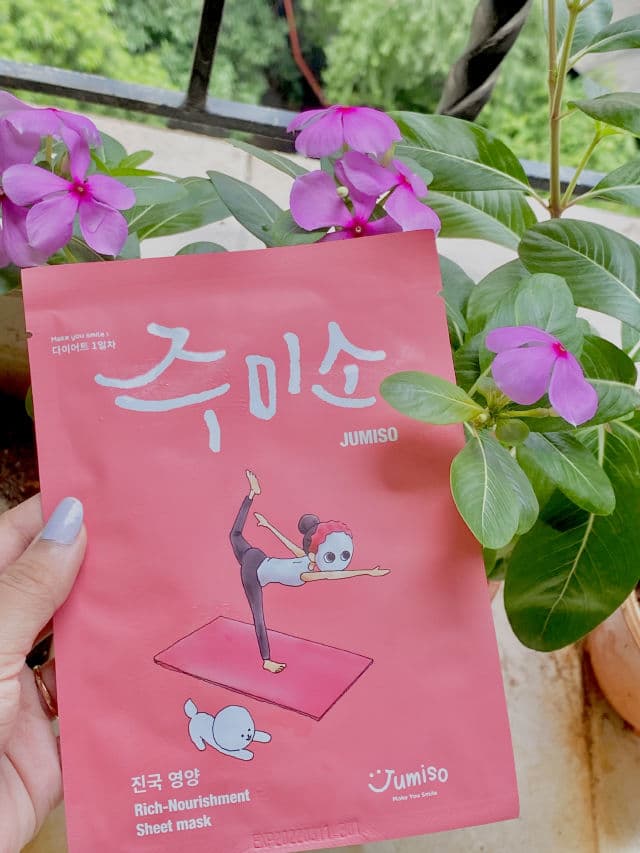 Jumiso Rich Nourishment Mask review photo by riyaarolkar
