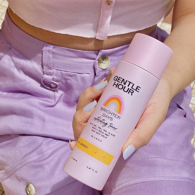 Gentle Hour Brighter Days Exfoliating Toner review photo by riyaarolkar