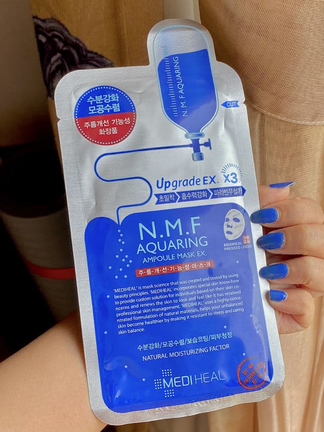 MEDIHEAL N.M.F Aquaring Ampoule Mask Ex review photo by riyaarolkar