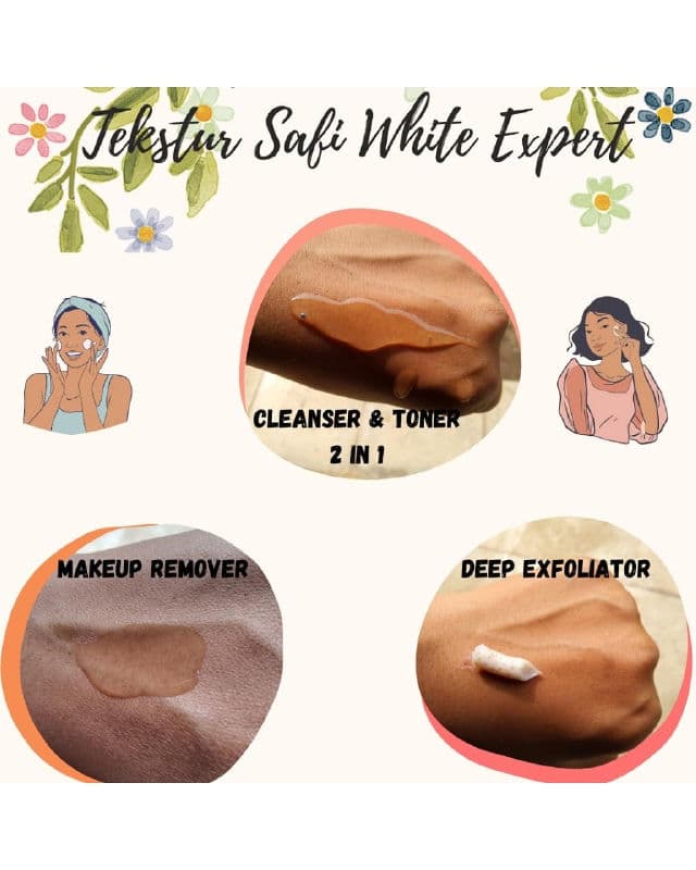 Safi White Expert Deep Exfoliator review photo by rizkinurcolyfah