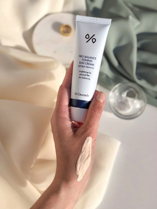 Dr. Ceuracle Pro Balance Toning Sun Cream SPF 50+ PA++++ review photo by rominaksusha