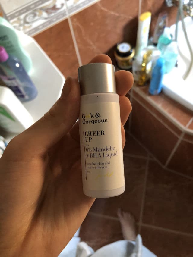 Geek & Gorgeous Cheer Up 6% Mandelic + BHA Liquid review photo by sabaao