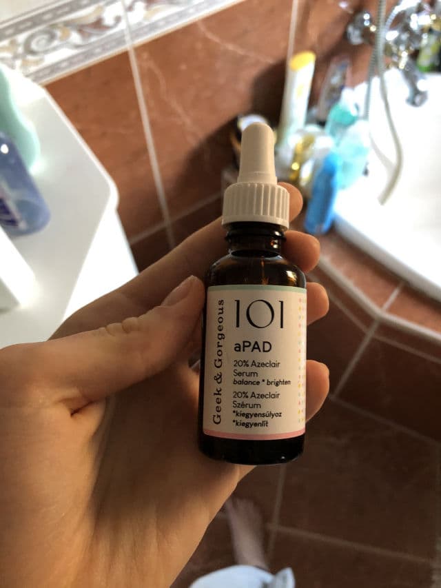 Geek & Gorgeous 101 aPAD 20% Azeclair Serum review photo by sabaao