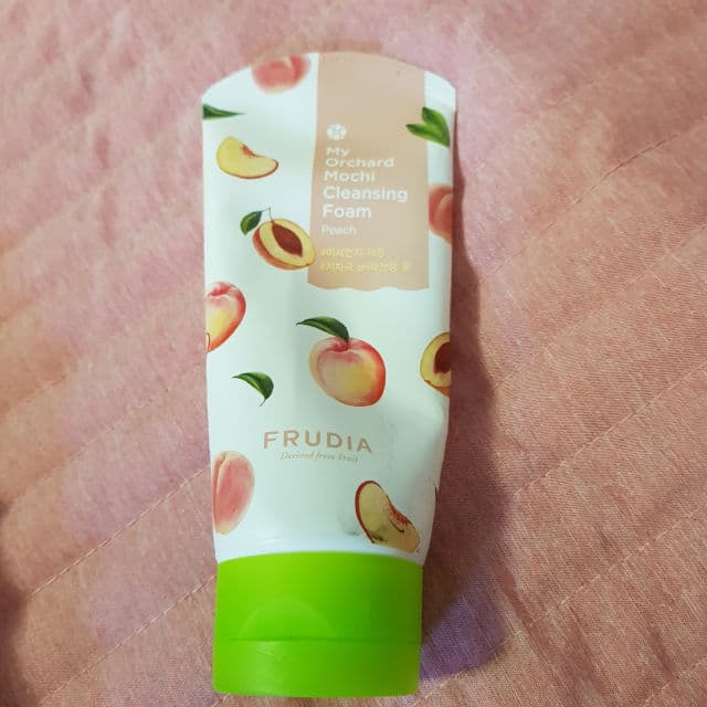 Frudia My Orchard Mochi Cleansing Foam Peach review photo by sakurayiyay