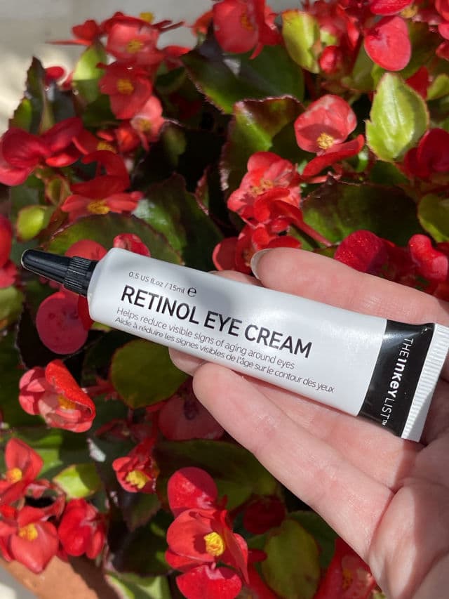 The Inkey List Retinol Eye Cream review photo by frenchxgirl