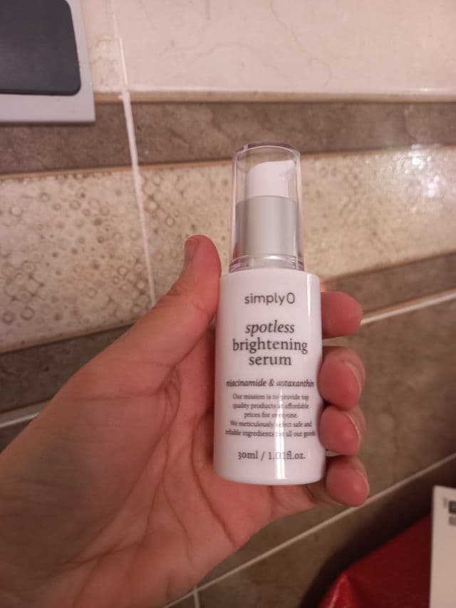 simplyO Spotless Brightening Serum review photo by samirabm