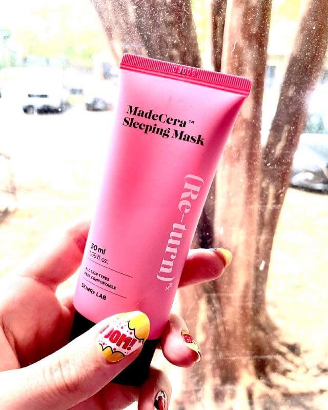 SkinRx Lab MadeCera Sleeping Mask review photo by samplesfantx