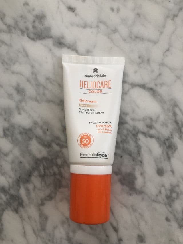 Cantabrialabs Heliocare Color SPF 50 Gelcream Light review photo by sarabeti