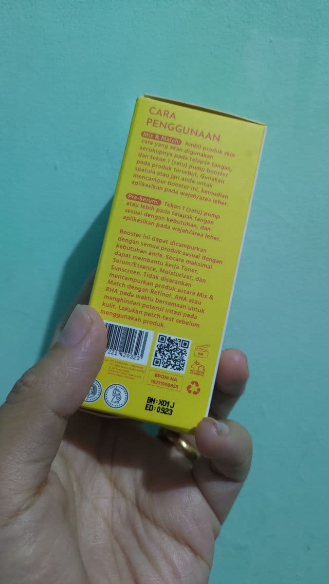 Bhumi C+ Brightening Booster review photo by sartika28