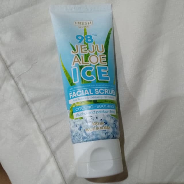 Fresh Skinlab Jeju Aloe Vera Ice Facial Scrub review photo by sashimich