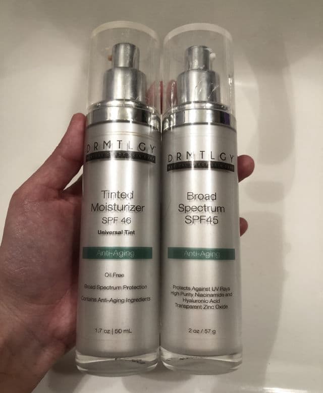 DRMTLGY Broad Spectrum SPF 45 - Protect defend/prevent review photo by sasshley